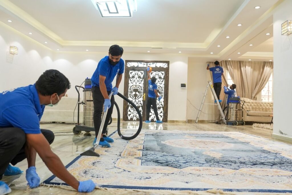 تنظيف القصور