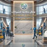 عمال نظافة للشركات