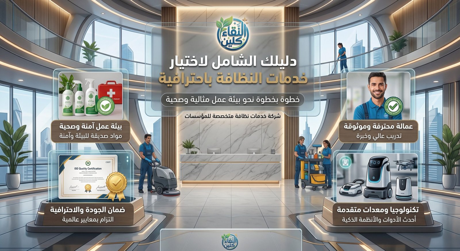 خدمات النظافة للمؤسسات