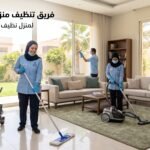 فريق تنظيف منزلي