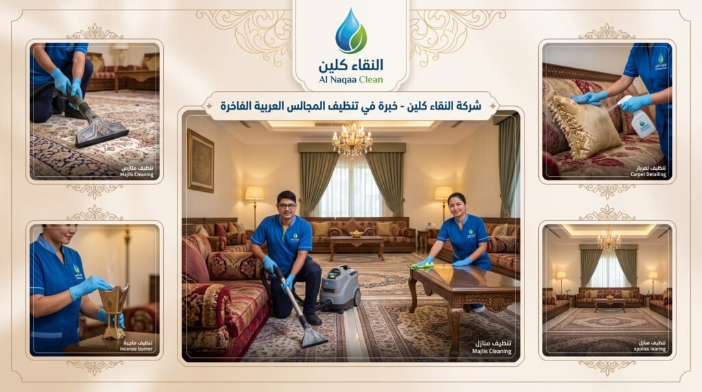 تنظيف المجالس العربية